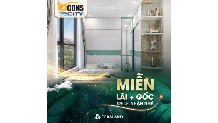 Mua bán căn hộ chung cư tại Thành phố Dĩ An Bcons 350tr nhận nhà